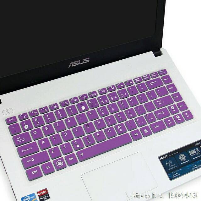 

A81Duya Keyboard Protector For Asus X455 X450 X453 A455 A450 K40 X43 ( Warna) - Transparant As71S0D