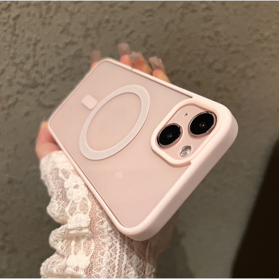 Case Magnetik Transparan Untuk iPhone 12 13 11 Pro Max X Xs Max Xr erhv