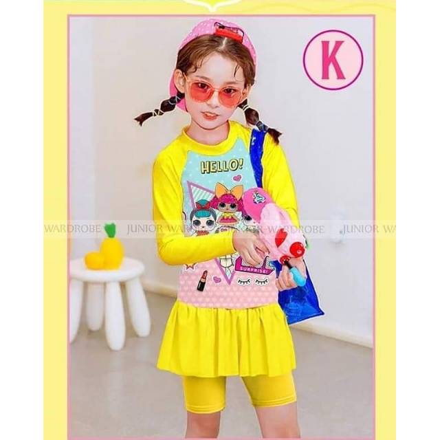 BAJU RENANG ANAK JW KODE K