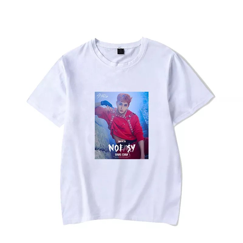 Kaos Stray Kids No Easy Oversize Murah T-shirt Member Stray Kids KPop Baju Straykids Wego Jumbo XXL