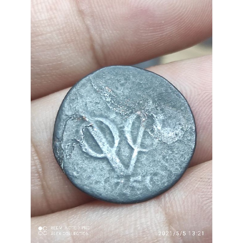 koin voc holland 1 duit 1750