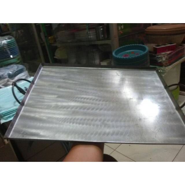 Wajan roti bakar plat besi hitam