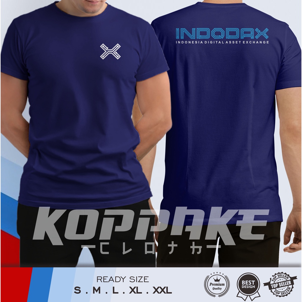 Kaos Indodax Logo DB Baju Distro