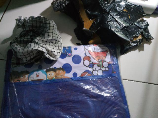 Rak Helm Organizer Zipper Karakter