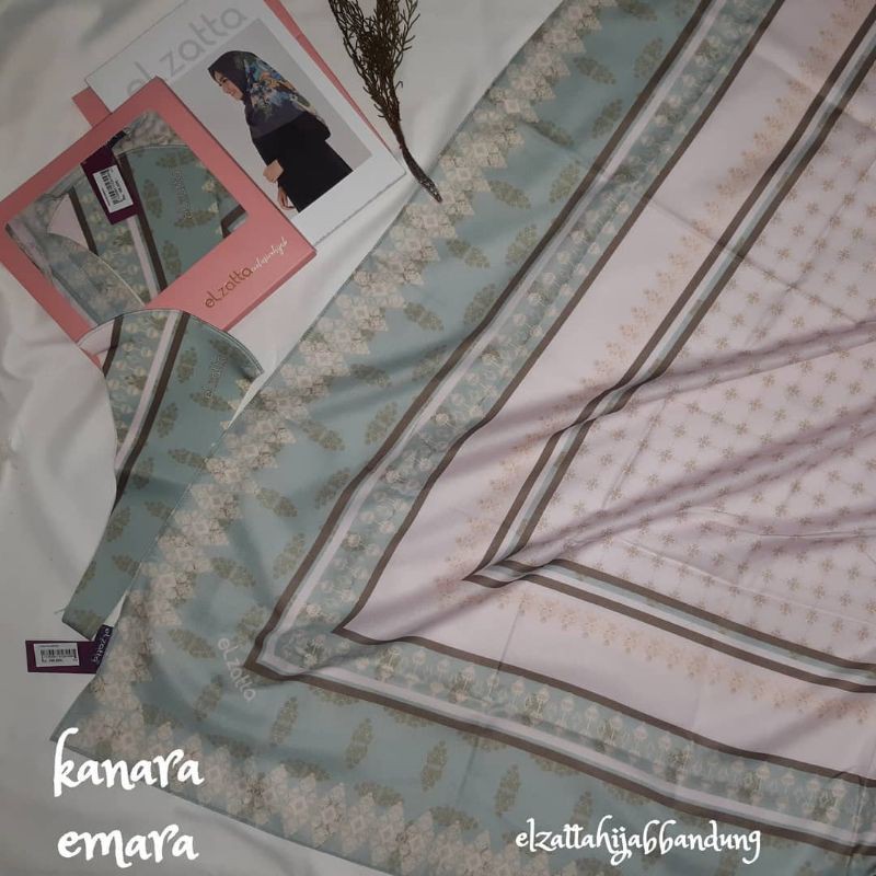 LIMITED EDITION SCARF PREMIUM ELZATTA - Kanara Emara - Elzatta Terbaru