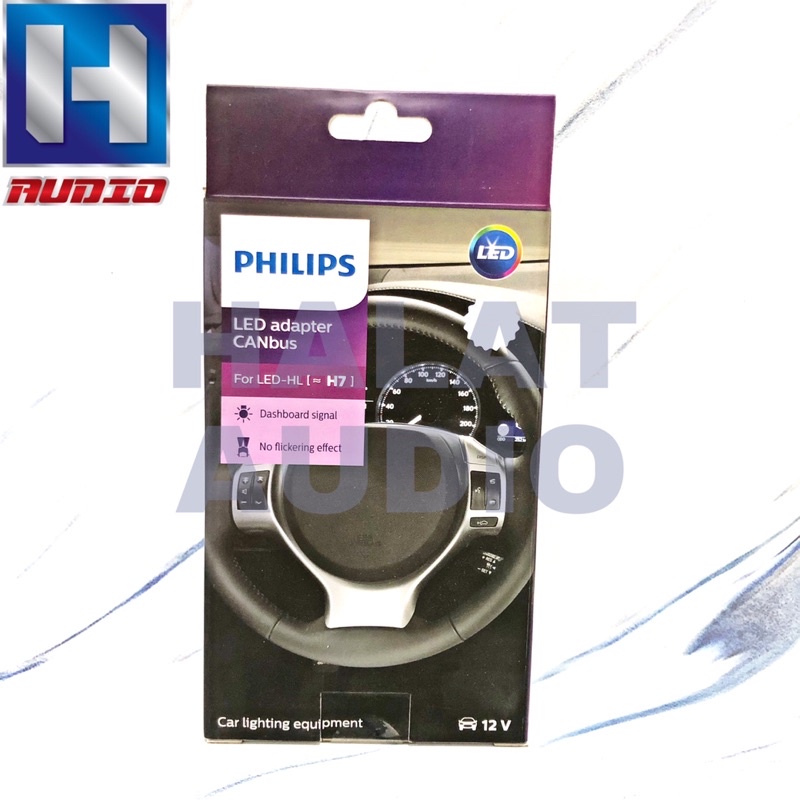 CANbus Adapter Canceler Philips LED H7 Headlight / Lampu Utama Mobil