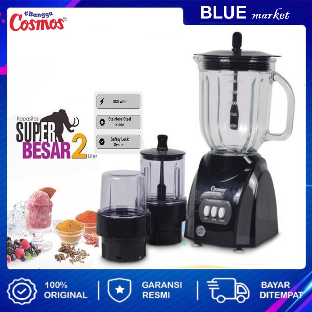 Blender Cosmos CB282G / CB 282 G  / (2 Liter) Blender ORI