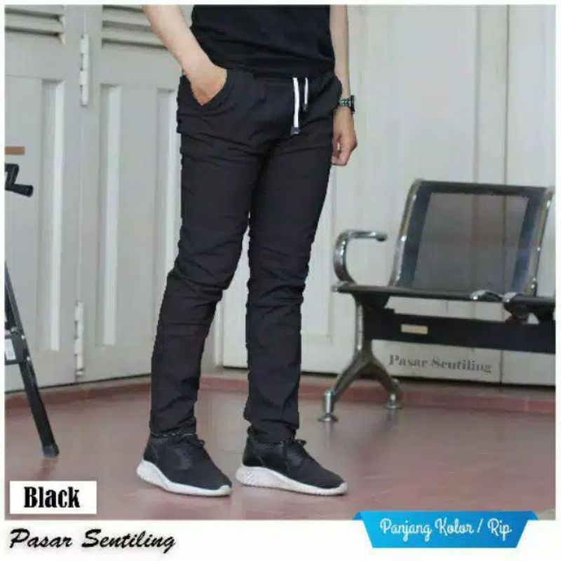 (size 27-38) CELANA RIP PANJANG // CHINO PANTS CHINOS KATUN KOLOR