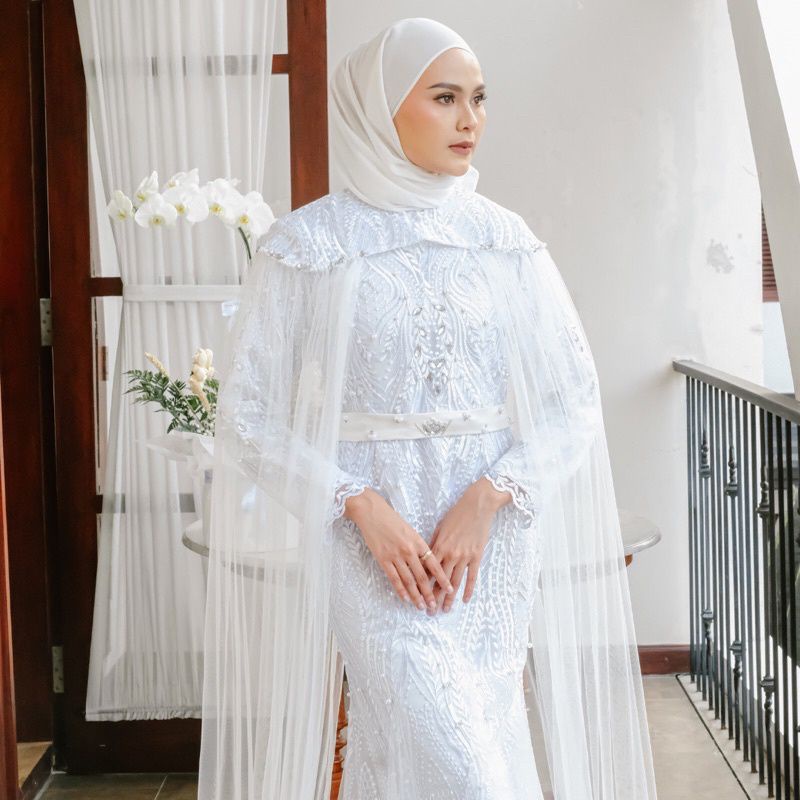 JULIETE  gown kebaya gaun pesta pernikahan prawedding wedding dress akad nikah gown party muslim put