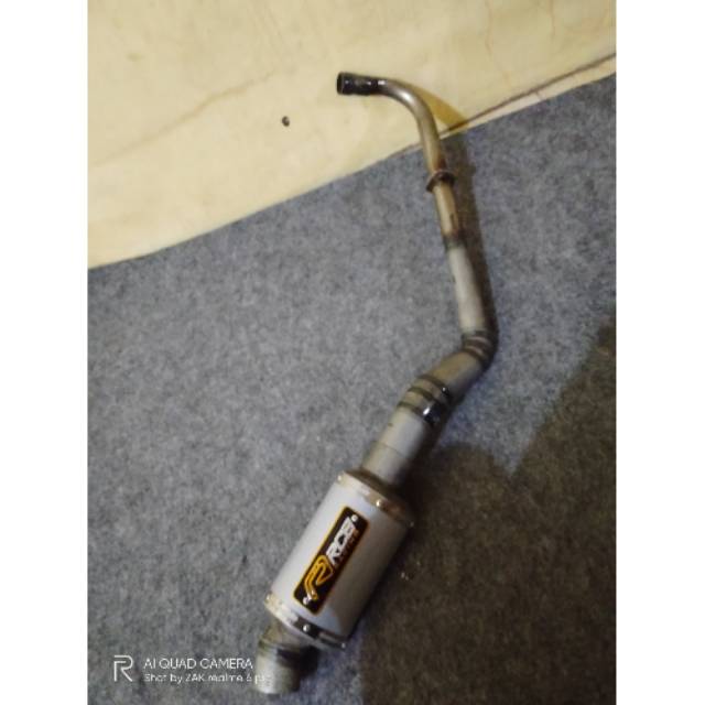 Knalpot kolong rcb jupiter z , vega zr , vega r