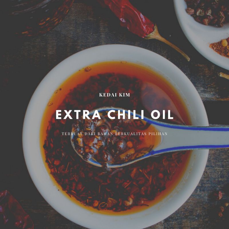 

CHILI OIL 30 gram(minimal pembelian 5 pics)
