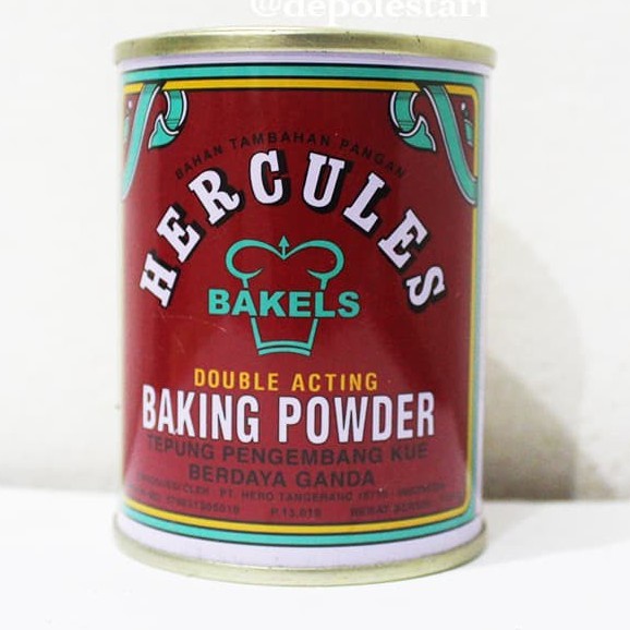 

Baking Powder Double Acting Hercules 110 gram