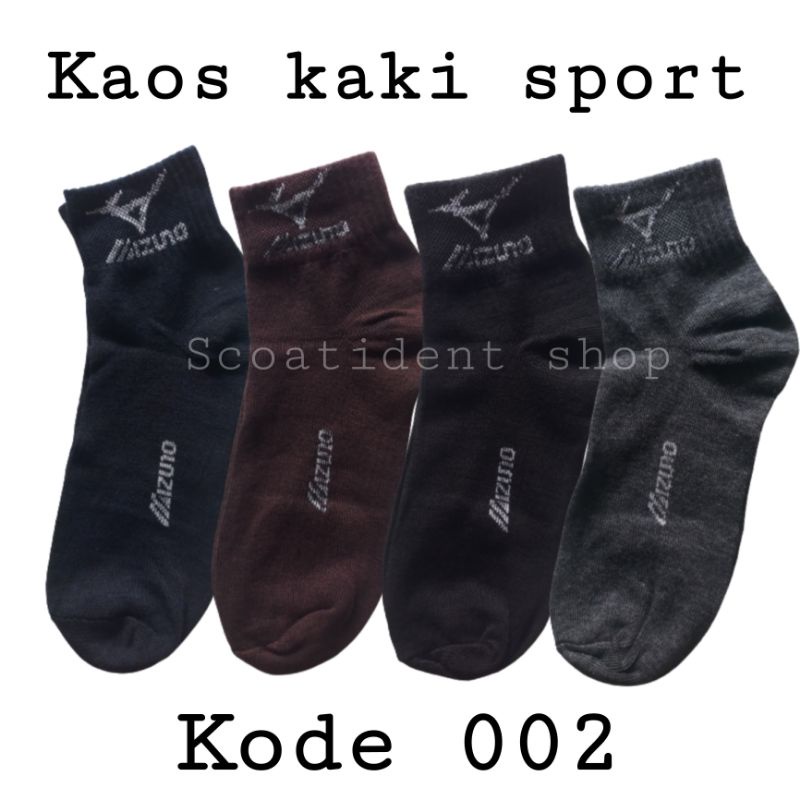 Kaos kaki pendek motif/kaos kaki olahraga dan kerja(motif random)