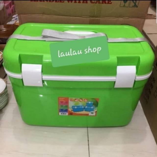 COOLER BOX 22 LITER GREEN LEAF 5791 Mirip Marina 24S Lion Star TEMPAT ES BOX CONTAINER SERBAGUNA COOL BOX KOTAK PENDINGIN MAKANAN