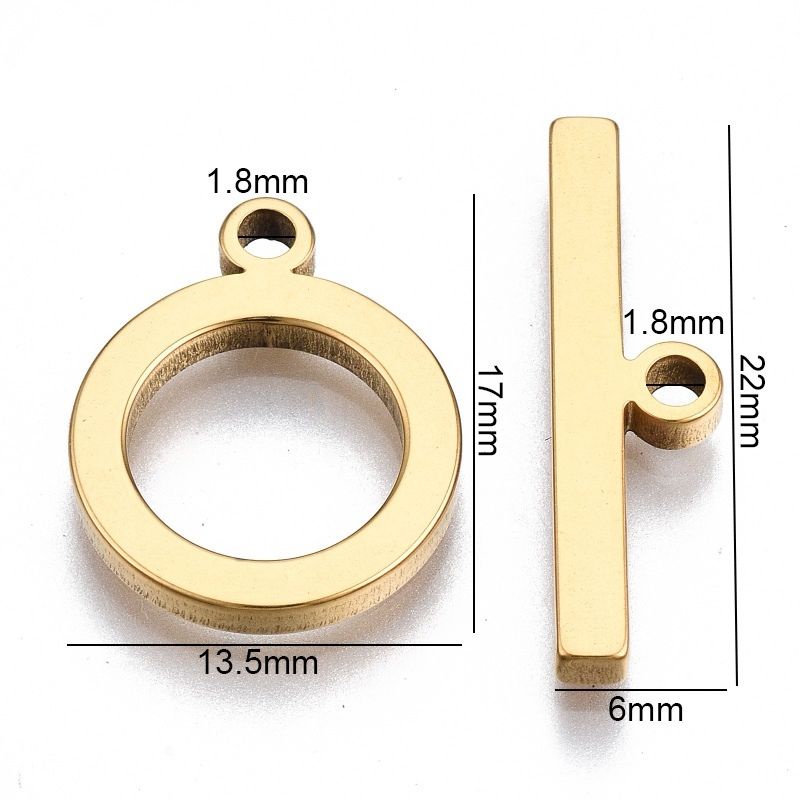 Toggle clasps Stainless Steel Gelang Kalung Kualitas bagus