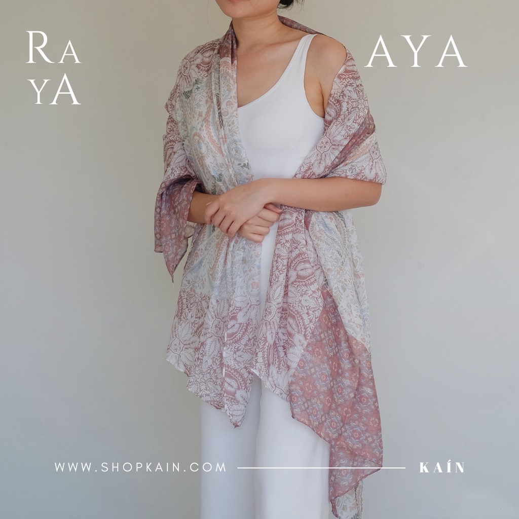 SHOPKAIN Aya Shawl (No Tassels) - The Raya Edit