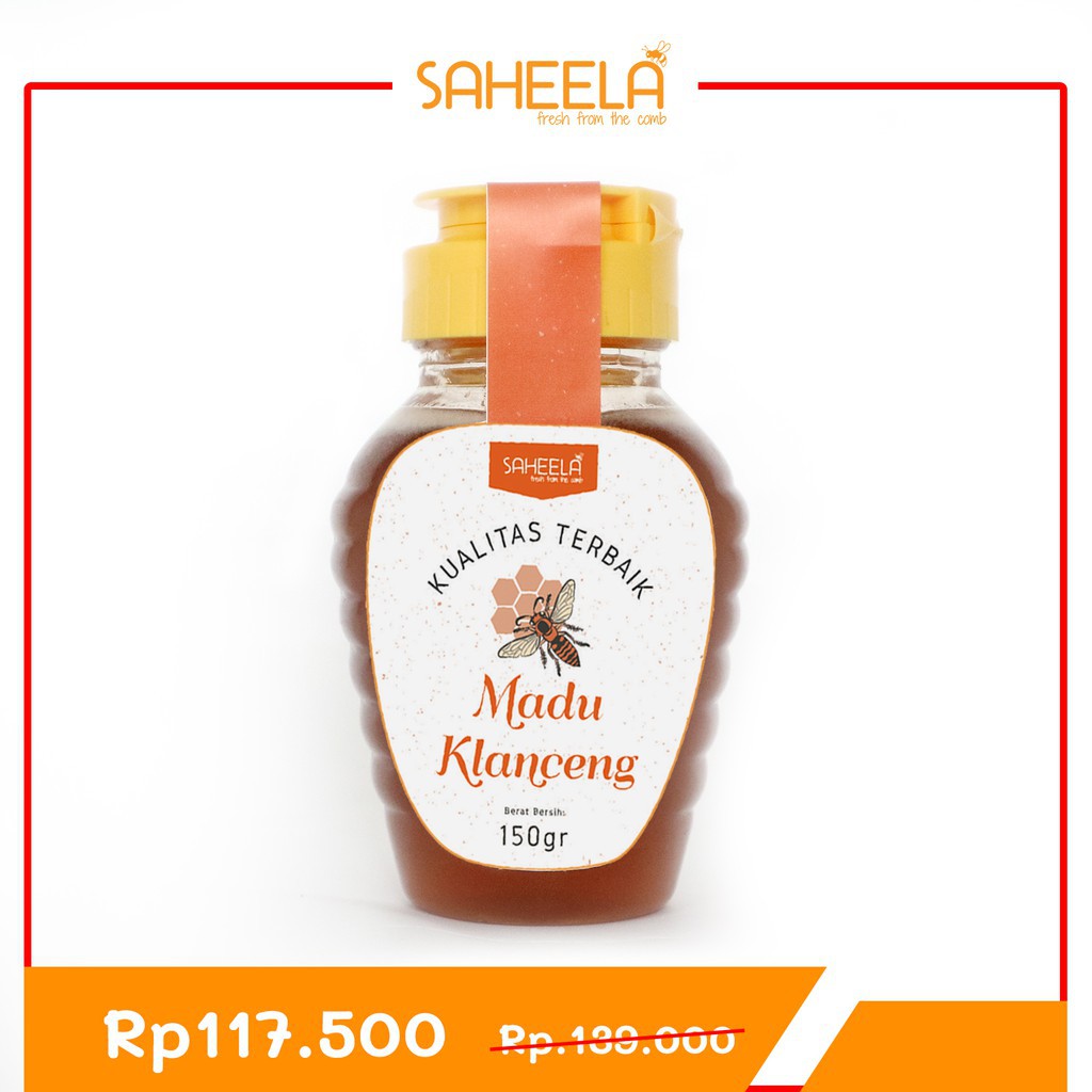 

NEW Madu Murni Klanceng Saheela 150 gr