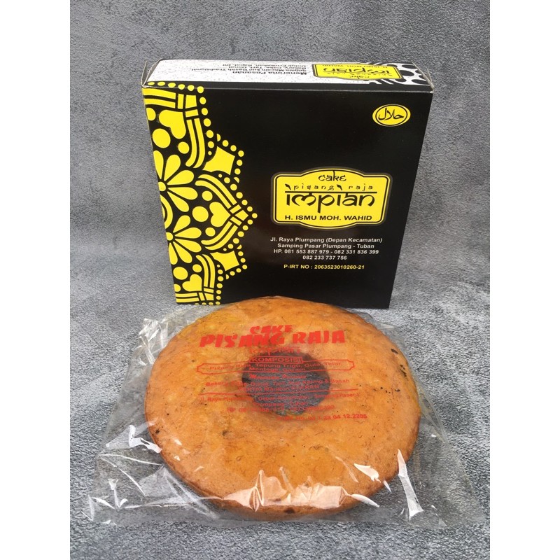 

cake pisang raja impian (Diameter 18)