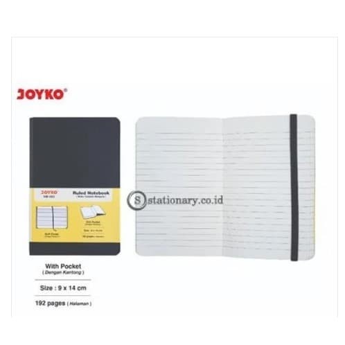 

Terlaris Joyko Ruled Notebook Soft Cover 192 Halaman (9X14Cm) Nb-662 Terlaris