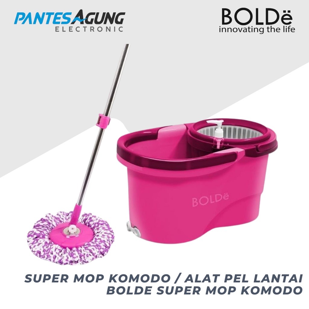 Super MOP KOMODO / Alat pel lantai BOLDe Super Mop Komodo