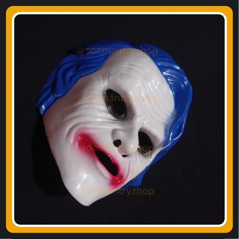 Topeng Joker Anak Kecil topeng free fair mainan anak murah kado anonymous Indonesia hecker hacker ff