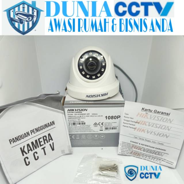 HIKVISION DS-2CE56D0T-IPF 2MP KAMERA INDOOR CCTV HIKVISION 2MP 1080P