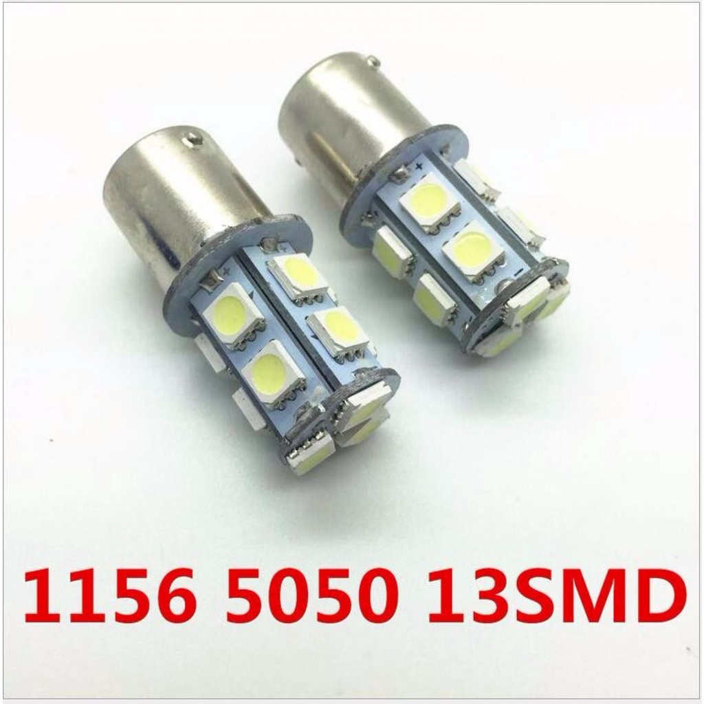 Lampu LED Rem Mobil 1156 13 SMD 5050 5W 2pcs