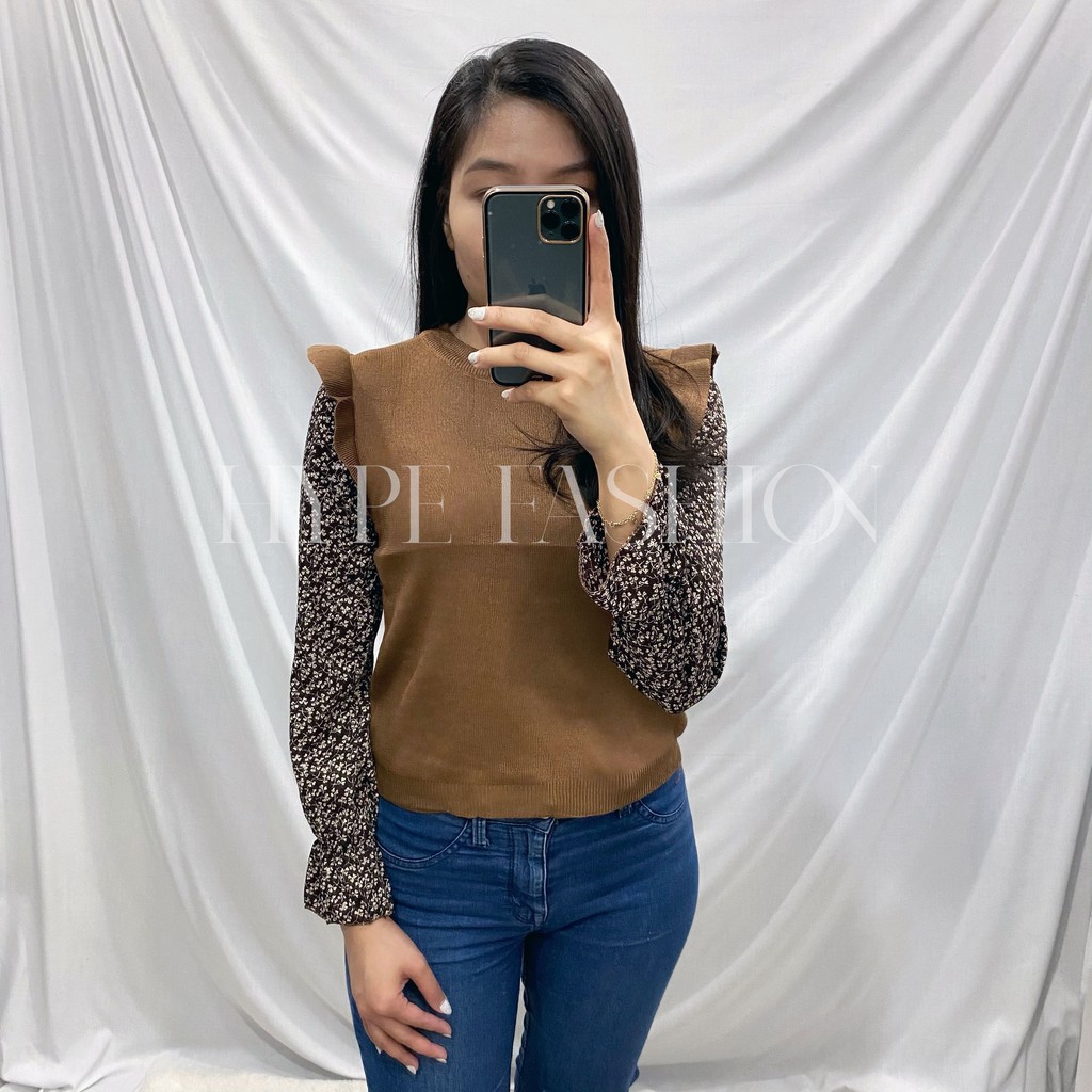 BLOUSE ENVY ATASAN IMPORT KNIT