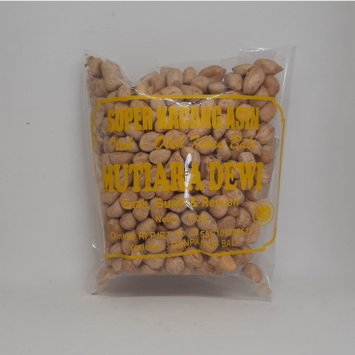 

Kacang Asin Bali Mutiara Dewi 150gr