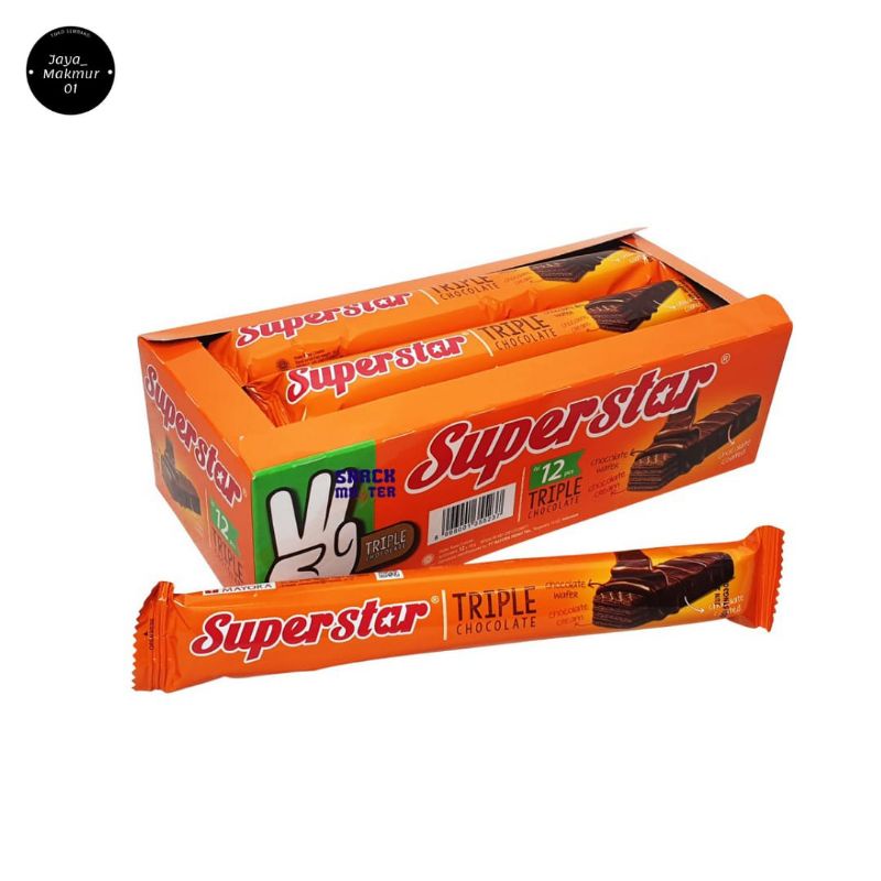 

SUPERSTAR Snack CHOCOLATE 18gr (20 PCS)