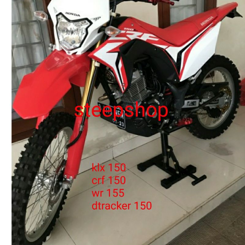 standar pedok tengah jackstand crf 150,, klx 150,, wr150,,dtracker 150