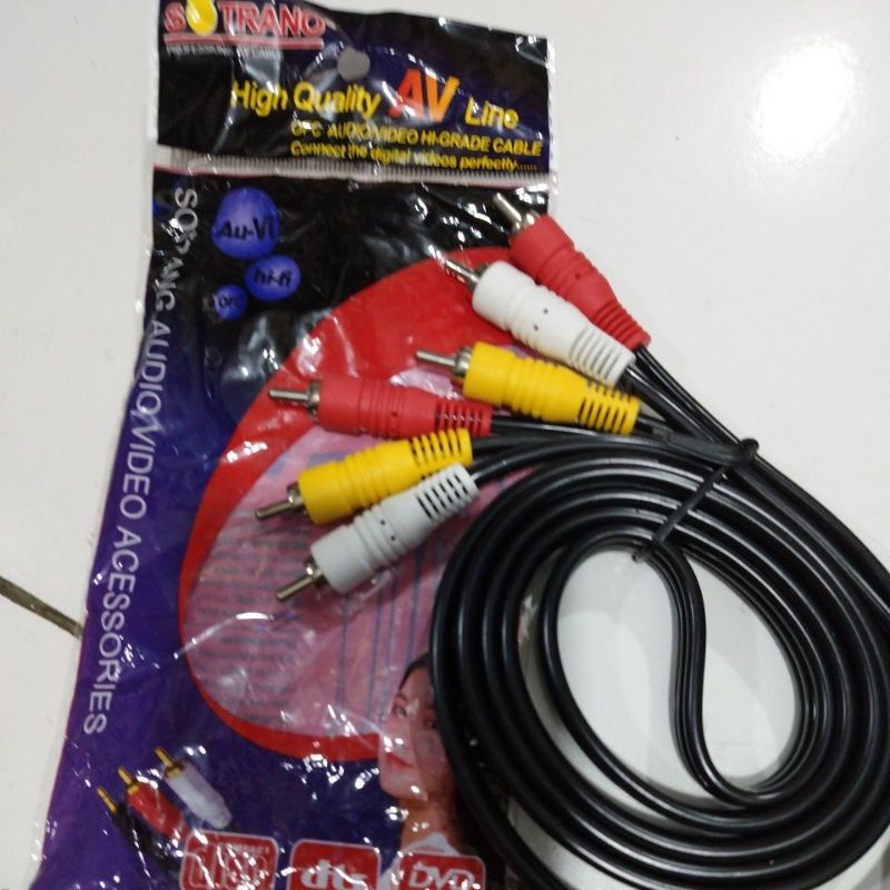 jec audio vidio 3x3 bulat besar