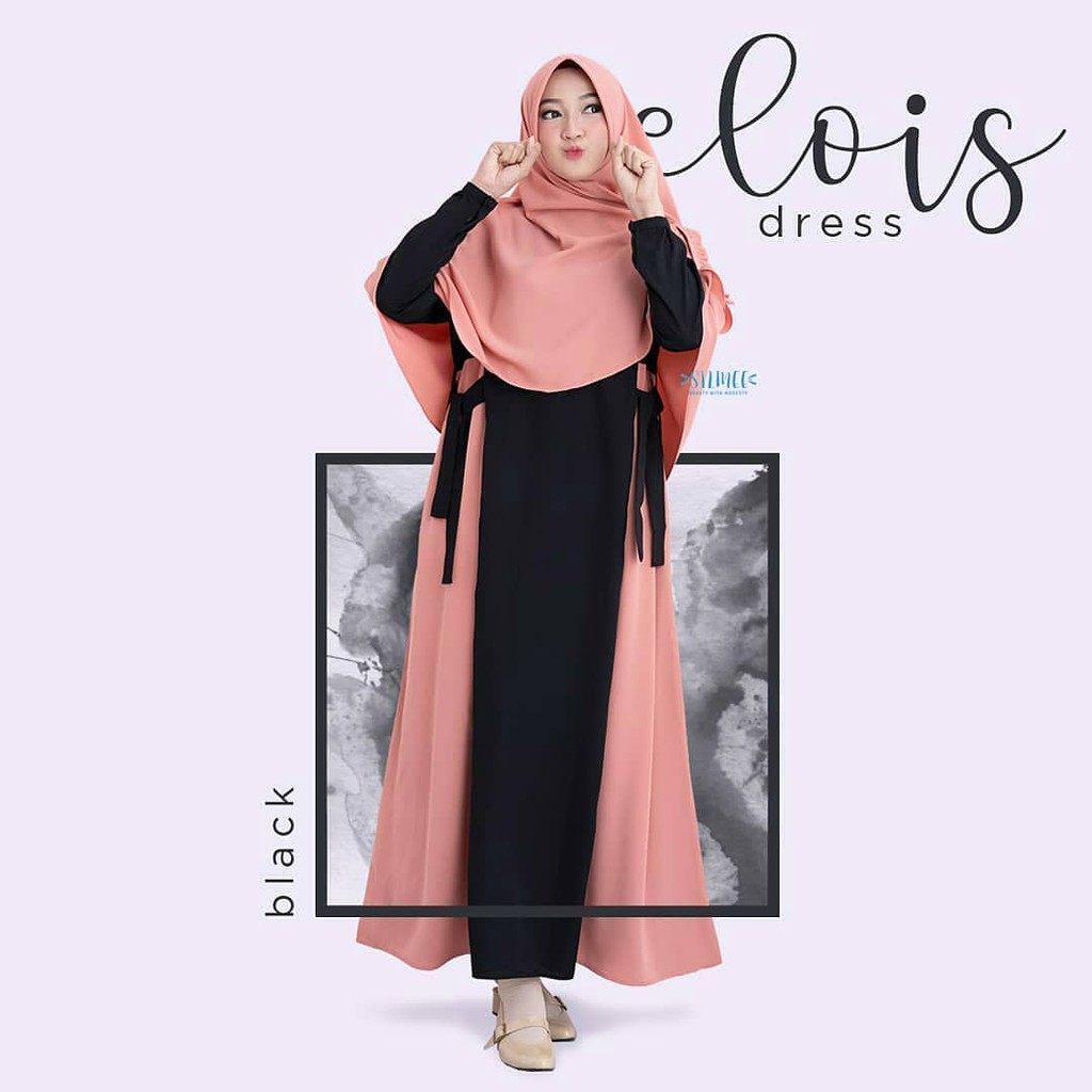 Louis syar'i / Gamis Syar'i / Dress Casual/ Gamis formal / Gamis modern / Gamis Akhwat / Gamis Set