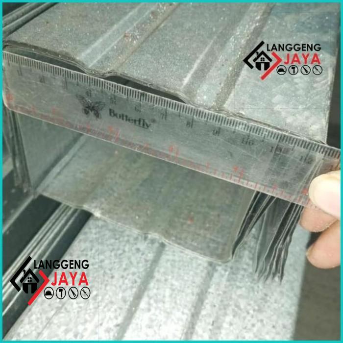 Promo Talang Kotak Galvalum 0.35 P 4 Meter-Talang Air Galvalum Langgeng-