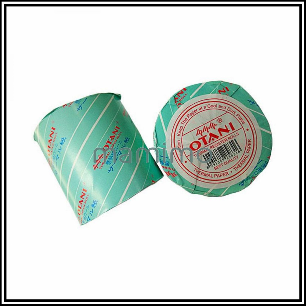 

Kertas Thermal Struk Kasir 80 x 80 mm Otani