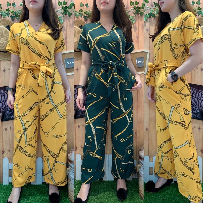 JUMPSUIT KIMONO GOLDLV PDK 3548-47 BUSUI FRIENDLY