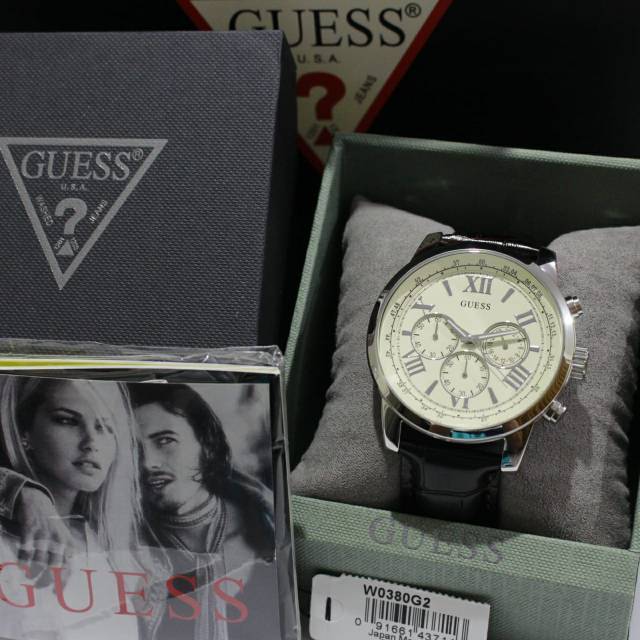 

GUESS ORIGINAL W0380G2 CHRONOGRAPH PLUSBOX PAPERBAG