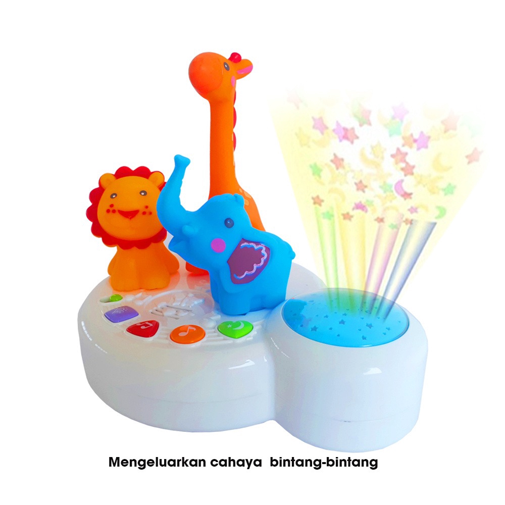 TCJ - Mainan Edukasi Anak Animal Musik Music Projector