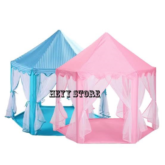 TENDA MAINAN ANAK UKURAN JUMBO DENGAN 6 SUDUT TENDA ANAK PEREMPUAN TENDA RUMAH MAINAN BAYI