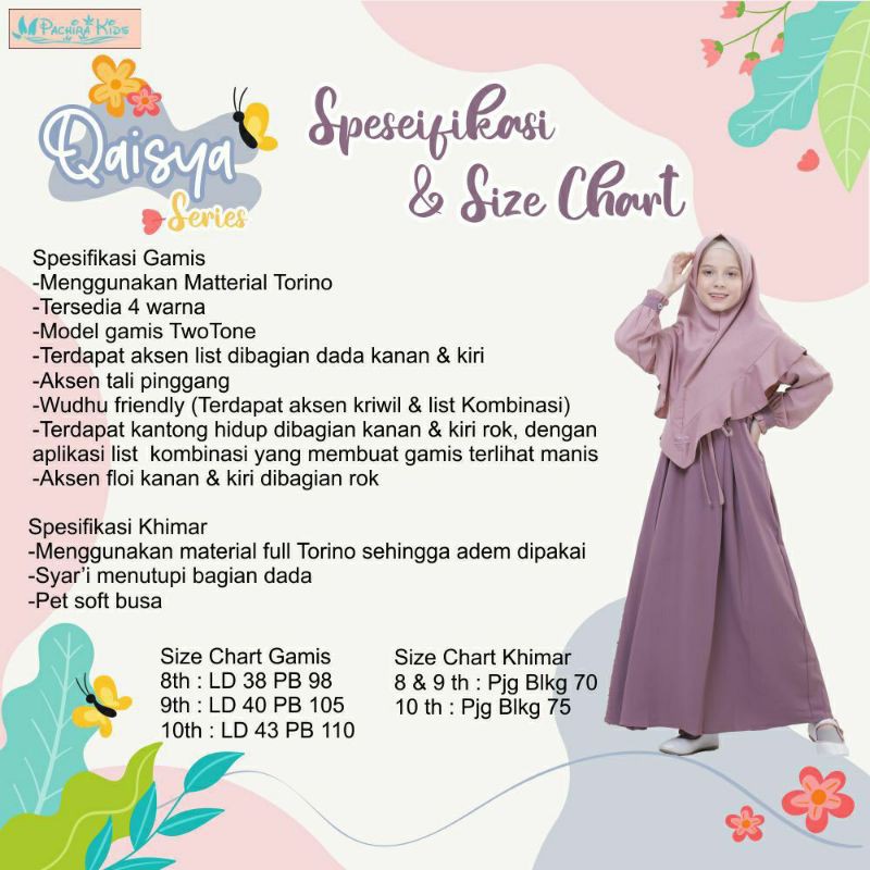 Gamis Anak Qaisya Series