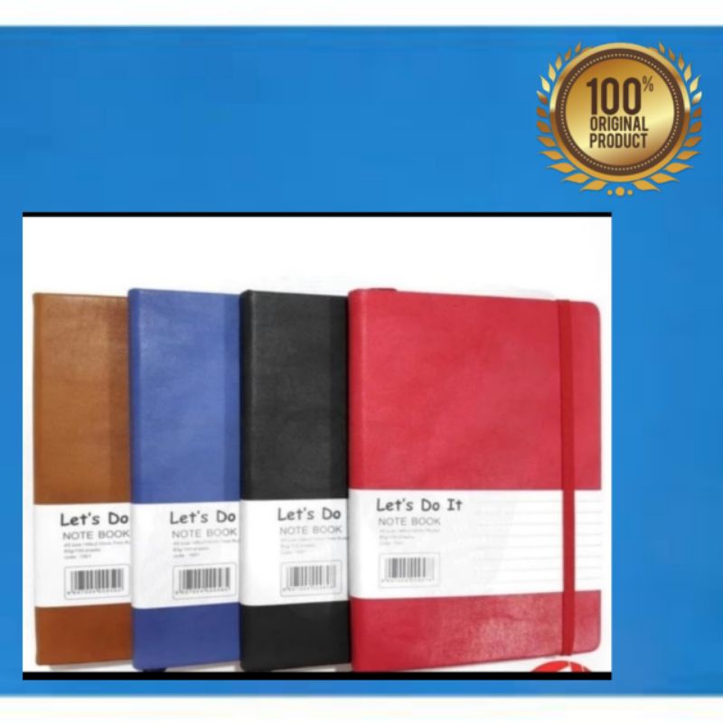 

Notebook Dairin Let's Do It Ukuran A5 / Isi 100 L / Hardcover / Import