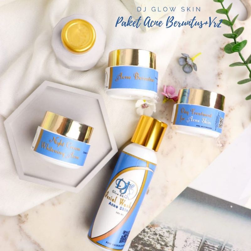 Paket DJ GLOW SKIN bekas jerawat ( VR2 )