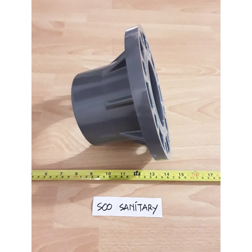 Flange Sock pvc 4" Rucika