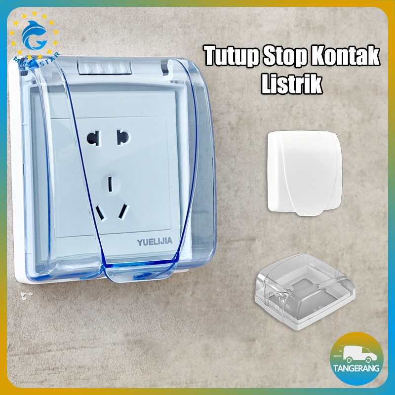 【Type 86】Penutup Stop Kontak Tahan Air/Cover Stop Kontak Anti Air/Cover Pelindung Colokan Listrik/Tutup Stop Kontak Listrik