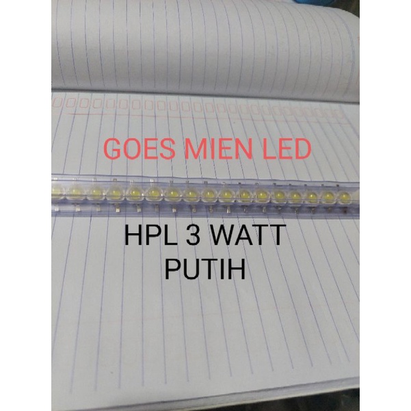 HPL 3 watt tanpa pendingin per 10 biji