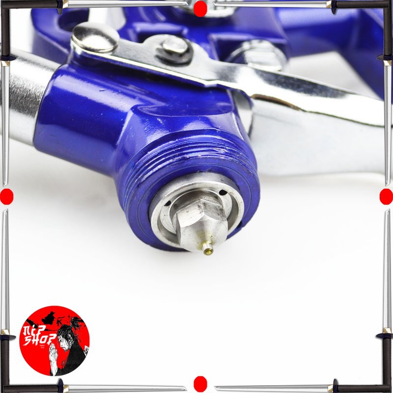 Professional Spray Gun Nozzle HVLP Airbrush 1.0mm - Blue