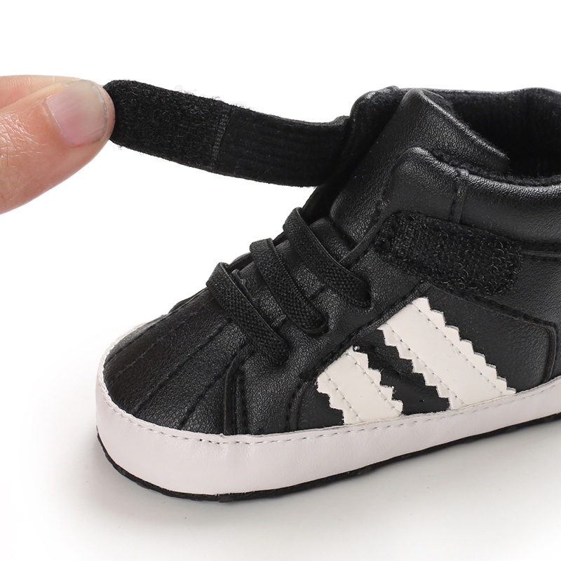 Sepatu Bayi Laki laki Umur 0-12 Bulan Sepatu Prewalker Bayi Laki laki 0 6 12 14 Bulan Baby Shoes Laki Laki Umur 1 Tahun Hitam HK002