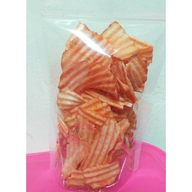 

Keripik singkong pedas 150g