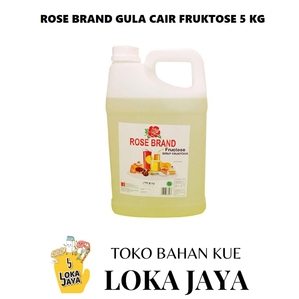 

ROSE BRAND GULA CAIR FRUKTOSE 5 KG