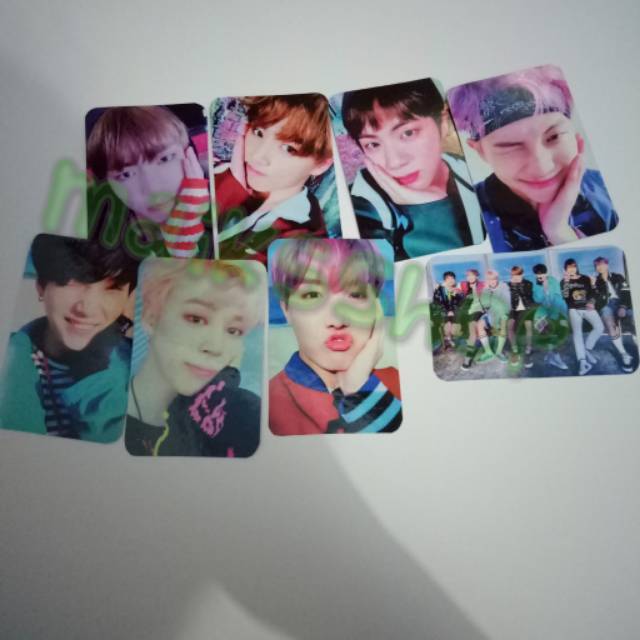 Photocard BTS - You Never Walk Alone (1 set / 8pc)